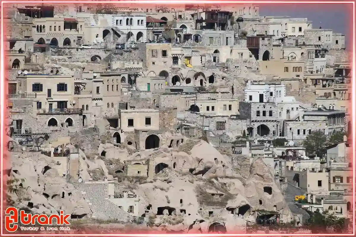 عکسی از روستا کاپادوکیا ترکیه
