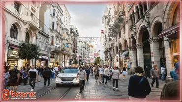 معروف‌ترین خیابان‌های ترکیه برای خرید و گردش