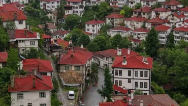 عکسی از خانه‌های محلی ترکیه